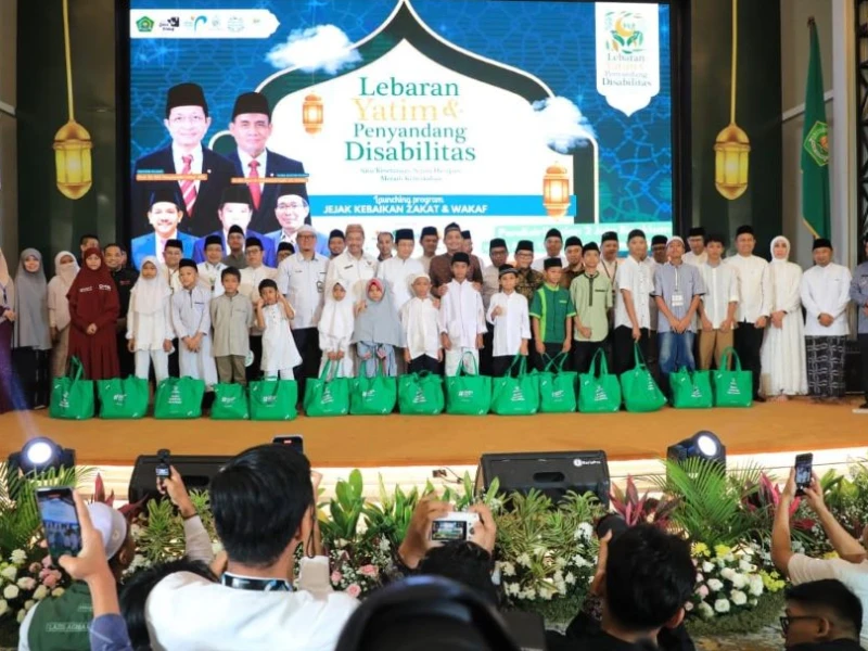 Kemenag Salurkan Bingkisan untuk 2 Juta Anak Yatim dan Disabilitas